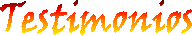 Testimonios